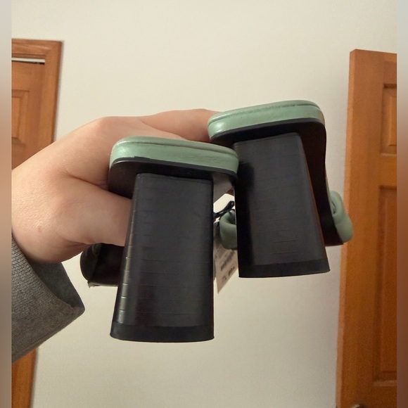 Zara Sage Green Knotted Leather Heels - Picture 10 of 12